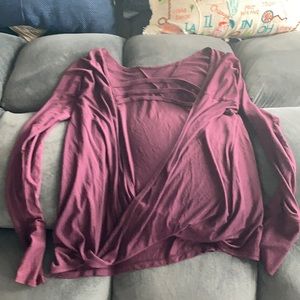 Long sleeve backless T-Shirt Body Glove NWT
